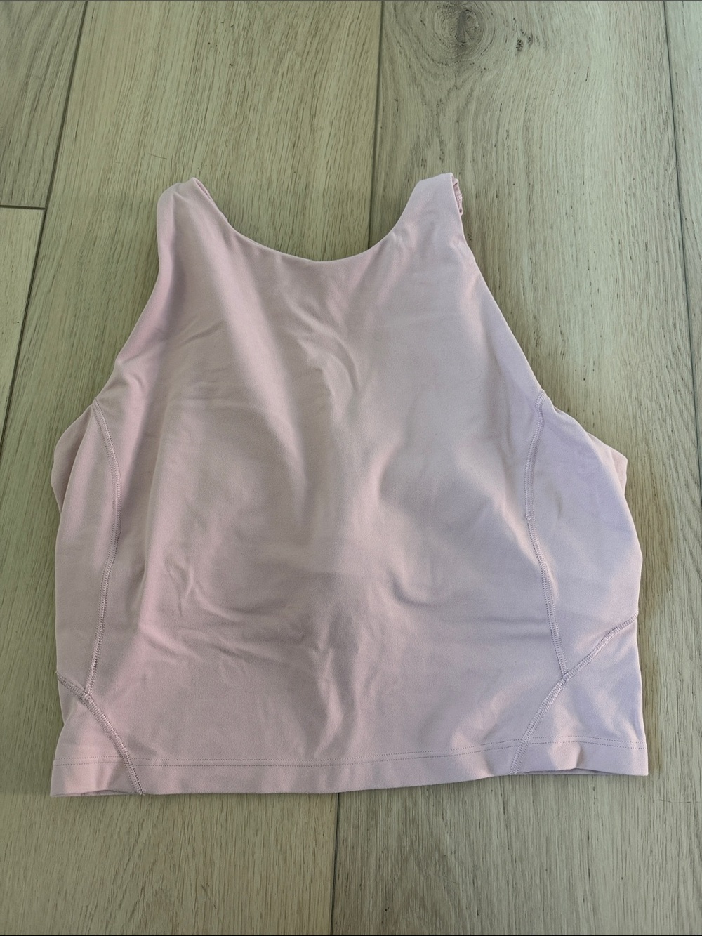 LuluLemon high neck crop tank